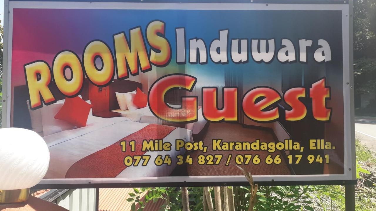 埃拉 Induwara Guest酒店 外观 照片